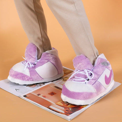 Sneaker Slippers Purple  jordan 1 unisex for adults&kids