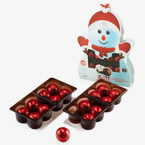 Large Snowman Hot Chocolate Bombs - Set of 16