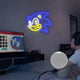 Sonic Neon Sign - Bright Blue LED Neon Light for Retro Gaming Decor