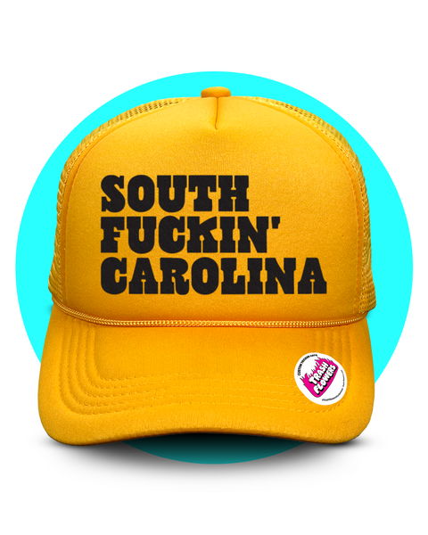 Every Fuckin' US State Trucker hat