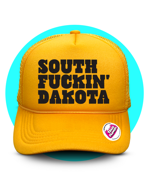 Every Fuckin' US State Trucker hat