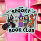 Spooky Book Club Halloween Sticker