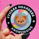 Sticker Hoarders Anonymous Sticker