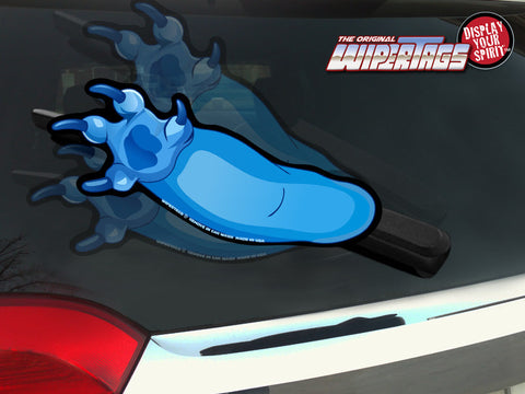 *NEW* Blue Alien Arm Waving WiperTags