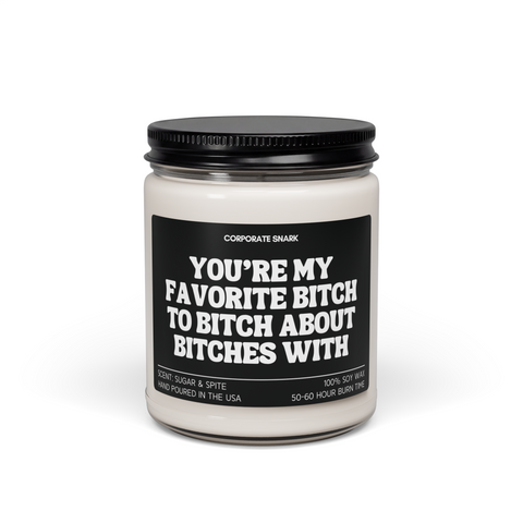 You're My Favorite Bitch to Bitch About Bitches With Candle