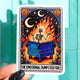 The Emotional Dumpster Fire Tarot Card Sticker