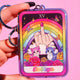 The Finger Rainbow Acrylic Keychain