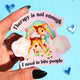 Funny Mental Health Sticker Pack –  Holographic Waterproof Vinyl Decals – Discounted Bundle of Anxiety, Therapy & Trauma Humor