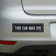 This Car Was 12 Dollars