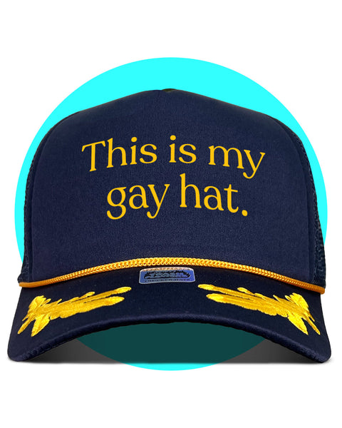 This is My Gay Hat Trucker Hat