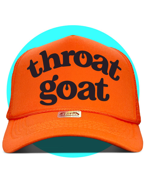 Throat Goat Trucker Hat