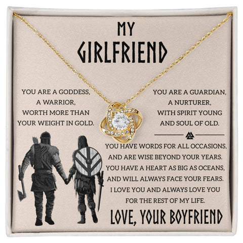 Shieldmaiden Necklace for Your Girlfriend - 362