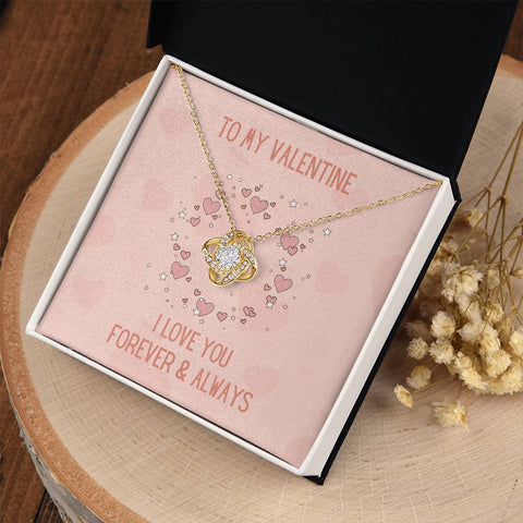 To My Valentine Necklace - Valentine's Day Gift
