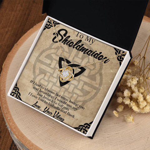 Shieldmaiden Necklace, Girlfriend Necklace Personalized, Shieldmaiden Jewelry, Girlfriend Necklace Gift,necklace for Women,necklace for Wife