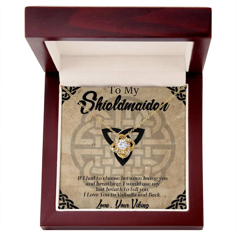 Shieldmaiden Necklace, Girlfriend Necklace Personalized, Shieldmaiden Jewelry, Girlfriend Necklace Gift,necklace for Women,necklace for Wife