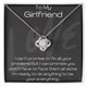 To My Girlfriend Love Knot Necklace