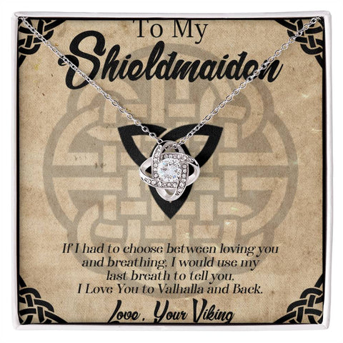 Shieldmaiden Necklace, Girlfriend Necklace Personalized, Shieldmaiden Jewelry, Girlfriend Necklace Gift,necklace for Women,necklace for Wife