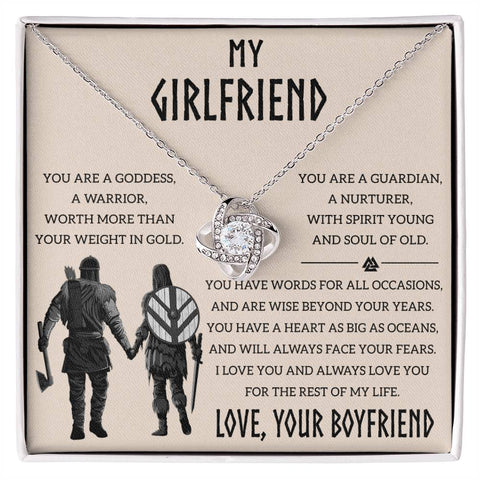 Shieldmaiden Necklace for Your Girlfriend - 362