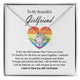 Lgbtq Necklace for Girlfriend - I Want to Have You With Me Forever
