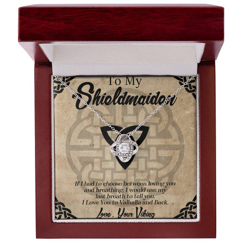 Shieldmaiden Necklace, Girlfriend Necklace Personalized, Shieldmaiden Jewelry, Girlfriend Necklace Gift,necklace for Women,necklace for Wife