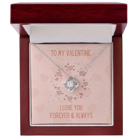 To My Valentine Necklace - Valentine's Day Gift