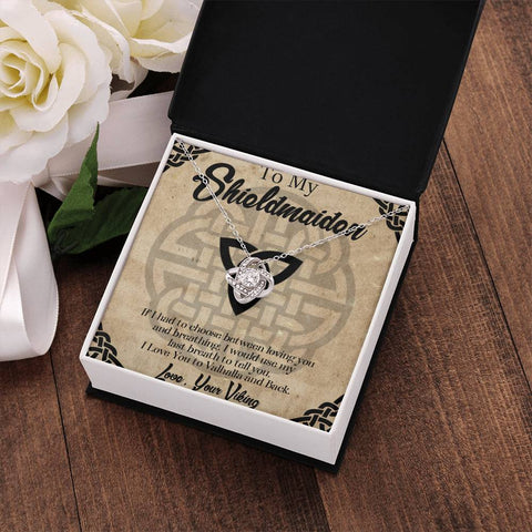 Shieldmaiden Necklace, Girlfriend Necklace Personalized, Shieldmaiden Jewelry, Girlfriend Necklace Gift,necklace for Women,necklace for Wife