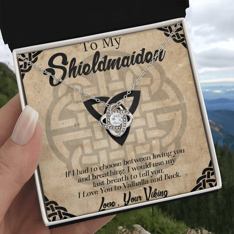 Shieldmaiden Necklace, Girlfriend Necklace Personalized, Shieldmaiden Jewelry, Girlfriend Necklace Gift,necklace for Women,necklace for Wife