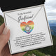 Lgbtq Necklace for Girlfriend - I Want to Have You With Me Forever