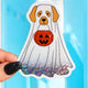 Trick Or Treat Doggy Sticker