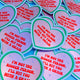 Funny Heart Sticker – Not the Bigger Person – Vinyl Chair Threat Waterproof Decal