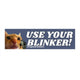 Use Your Blinker! (Gun Cat)