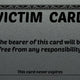 Victim Card