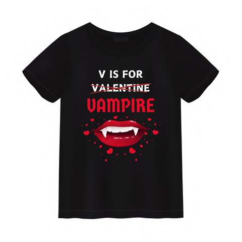 V is for Vampire Unisex Shirt