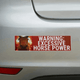 WARNING: Excessive Horsepower