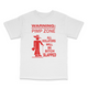 Warning Pimp Zone custom Printed T-Shirt