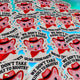 We Don’t Take Kindly to Bigotry – Cowboy Cat Vinyl Sticker