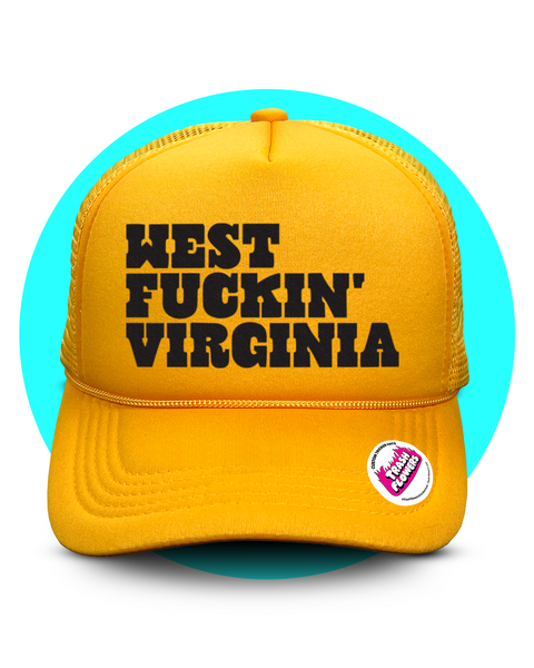 Every Fuckin' US State Trucker hat