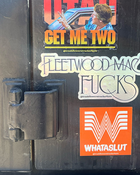 Whataslut Vinyl Sticker