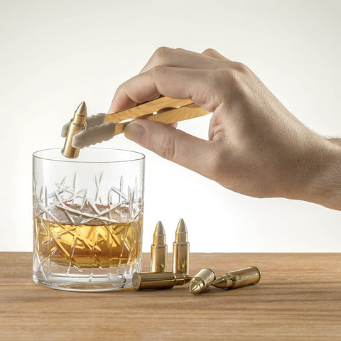 Bullet Whiskey Chillers Stones - 1.75in Whiskey Rocks