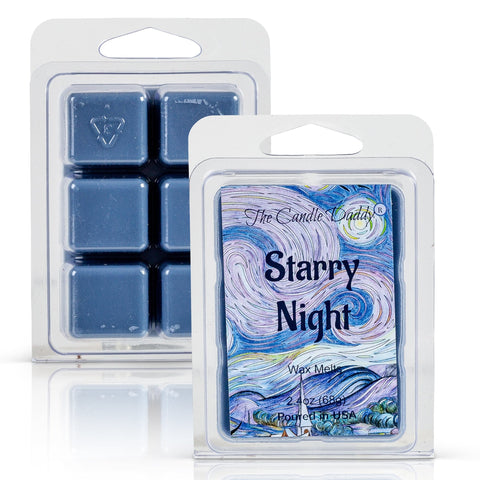 Starry Night - Best Night Ever- Scented Wax Melt Cubes - 2.4 Ounces -6 Cubes 1 Pack