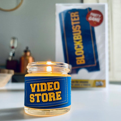 Video Store Blockbuster Inspired Candle
