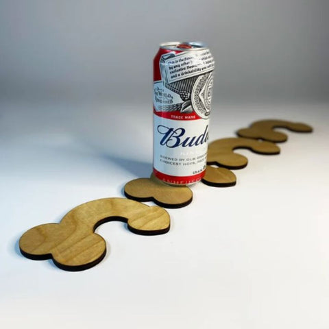 Cock Coasters (Set of Four)