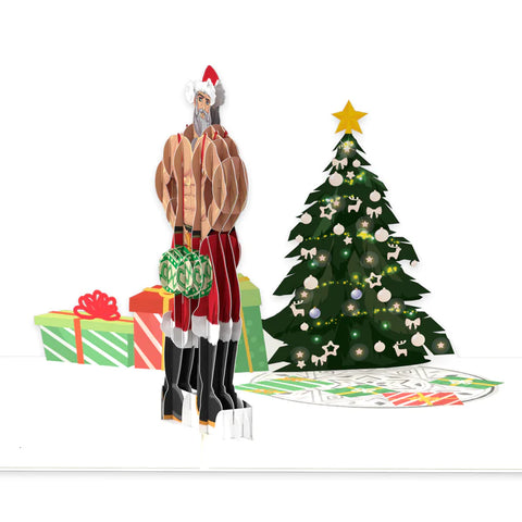 Jingle Balls Funny 3D Pop-Up Christmas Card