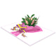Bouquet of Clits Inappropriate 3D Card