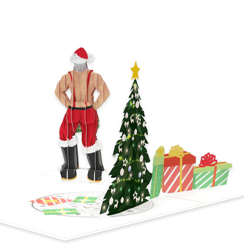 Jingle Balls Funny 3D Pop-Up Christmas Card