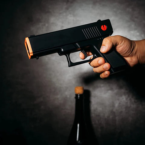 Electric Gun Wine Corkscrew Bottle Opener