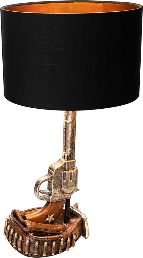 Revolver Six Shooter Pistol Lamp