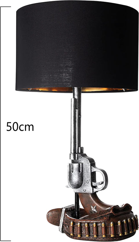 Revolver Six Shooter Pistol Lamp