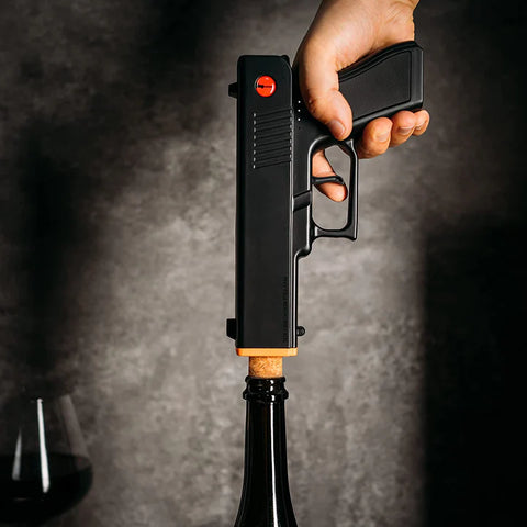 Electric Gun Wine Corkscrew Bottle Opener
