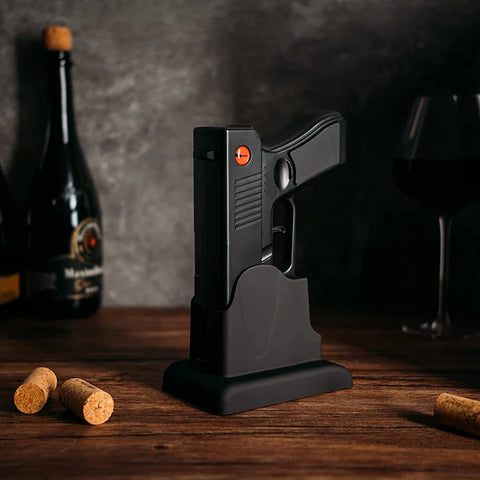 Electric Gun Wine Corkscrew Bottle Opener